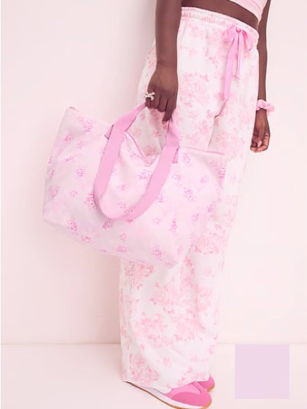 Victoria Secret Pink X Loveshackfancy Mini Tote Bag Beaux Icons Brand With Tags